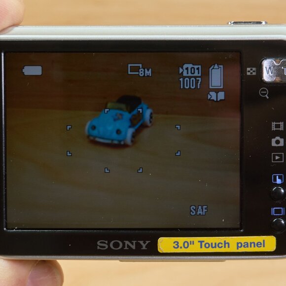 Vintage Sony Cyber-shot DSC-N1 Digital Camera / 8.1MP / 3X Optical Zoom / Tested - Picture 5 of 9